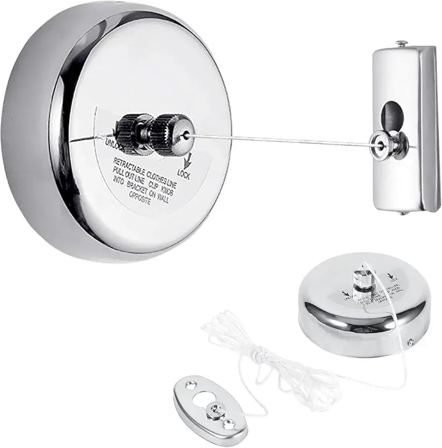 (Keeb )™ -Tendedero Retráctil :Optimiza tu Espacio con un Diseño Retráctil