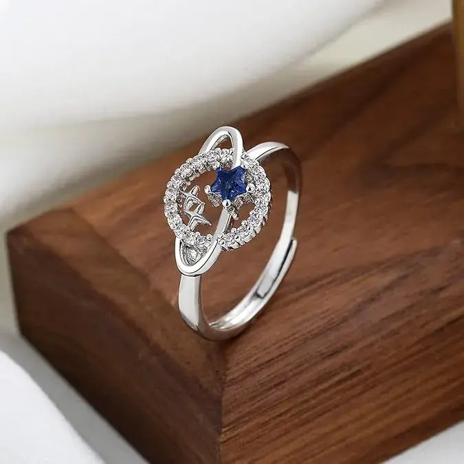 ( floz )™ -Anillo De Estrella : Un Símbolo de Amor Inquebrantable