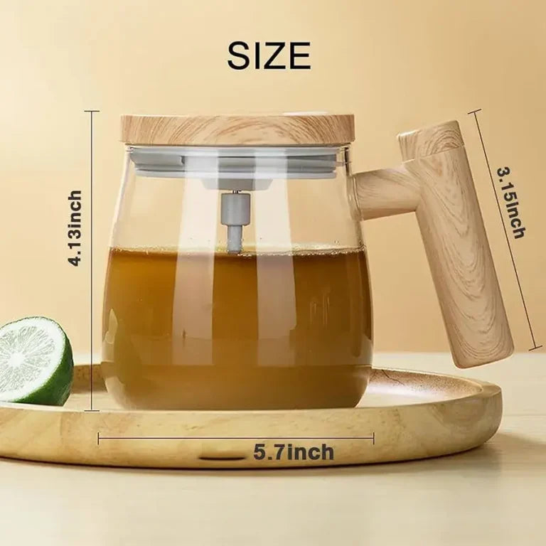 ( FOVNOT )™ -Taza Agitadora Para Cafe : Café Perfectamente Mezclado en Todo Momento