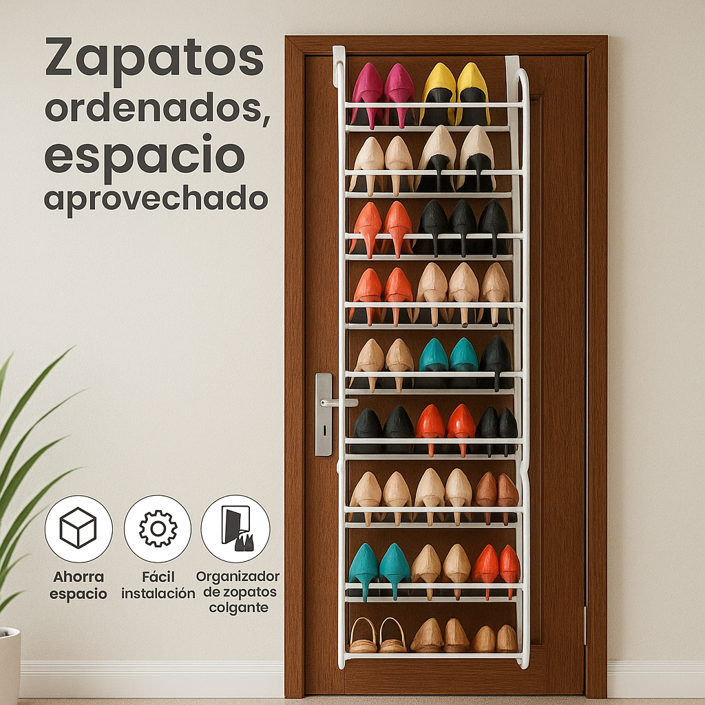 ZapFull™ - Zapatera de puerta: Organiza y Optimiza Cada Centímetro de Tu Hogar
