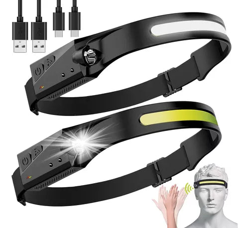 (BIA )™ -Linterna Led Frontal Con Sensor: ¡La Comodidad Que Necesitas En Tus Manos Libres!