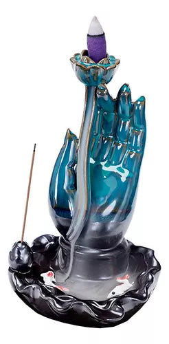 ( VVMONE)™ -Mano Buda Sabio Quemador Incienso : Relajación Instantánea: Transforma Tu Espacio