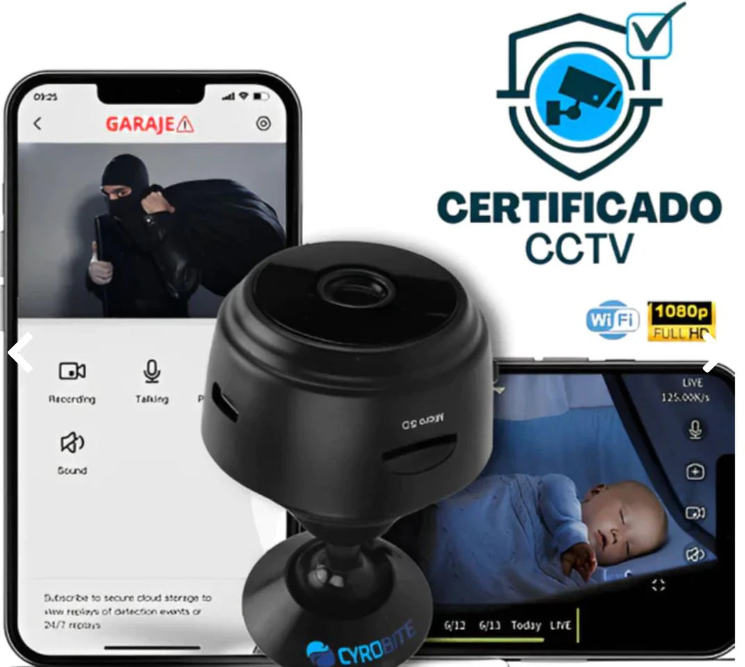 MicrosafePro - Camara Microfono Vigilancia : Seguridad invisible, tranquilidad visible