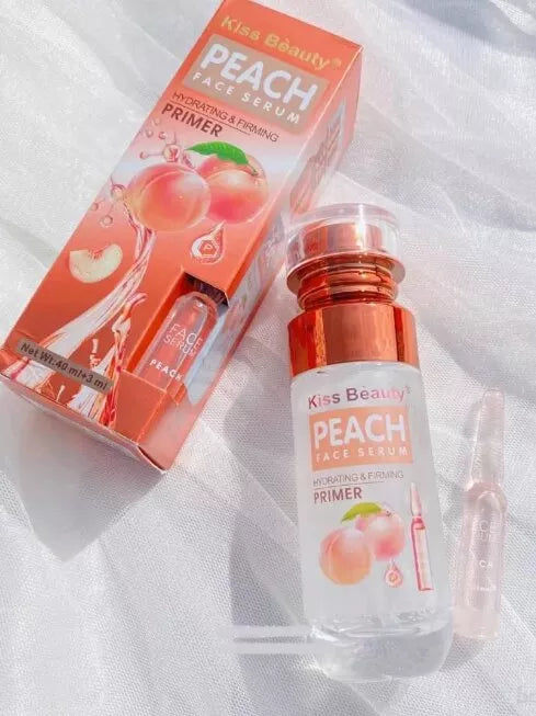 (Peach )™ -Primer Hidratante Peach Kiss Beauty: Piel de durazno en segundos
