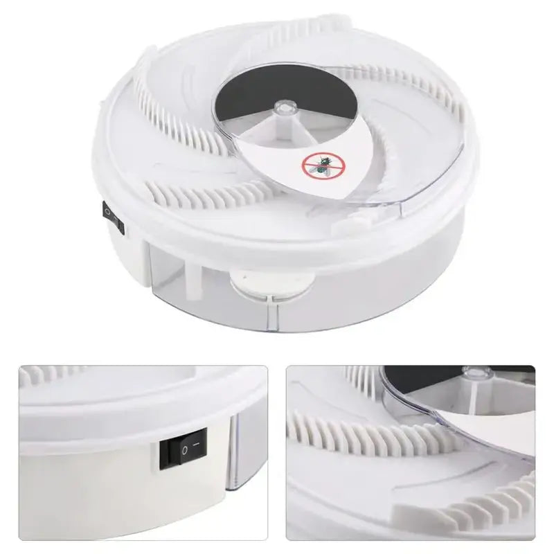 ( Tech )™ -Atrapa Moscas Eléctrico : ¡Di Adiós a las Moscas y Mosquitos para siempre!