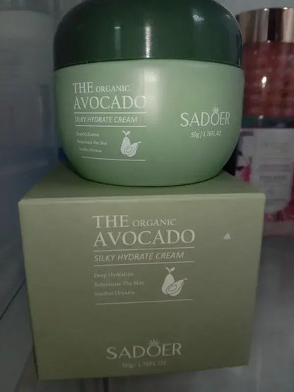( sadoer )™ -Crema Hidratante Aguacate Antiarrugas :¡Piel Radiante desde la Primera Aplicación!