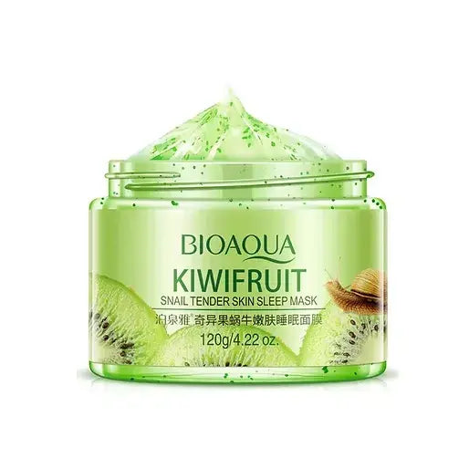( Bioaqua )™ -Mascarilla De Kiwi Para Dormir  : ¡Despierta con una piel radiante y renovada!