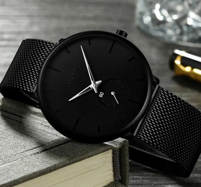 ( Jx2150)™ -Reloj Joefox Pulso Metal Hombre: Estilo y Elegancia en tu Muñeca