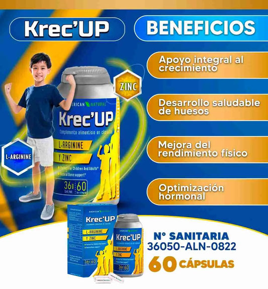 KrecUp - Estimula la hormona de crecimiento
