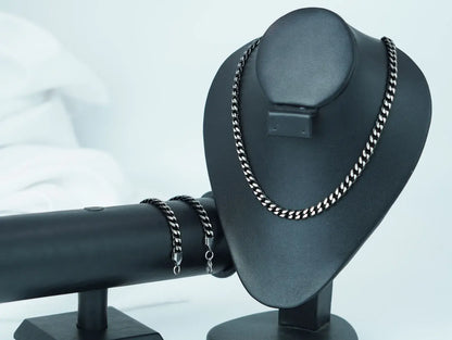 ( fGeneric )™ -Duo Cadena Cubana Visos : Estilo y Elegancia en un Solo Set