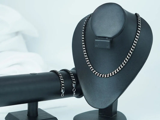 ( fGeneric )™ -Duo Cadena Cubana Visos : Estilo y Elegancia en un Solo Set