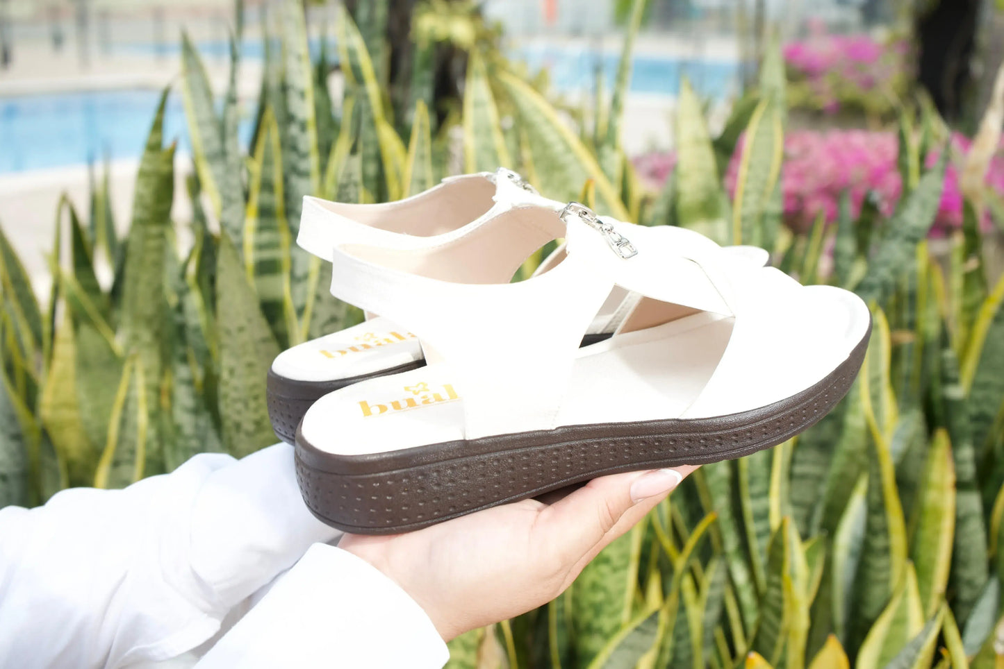 ( buala )™ -Sandalia Con Cierre Planta Confort: Comodidad Ortopédica Para Todo el Día