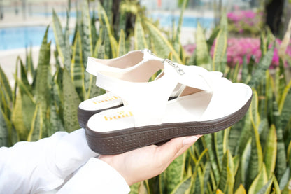 ( buala )™ -Sandalia Con Cierre Planta Confort: Comodidad Ortopédica Para Todo el Día