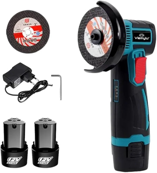 (  KOECPS )™ -Pulidora Inalámbrica 2 Baterías :Batería de Alta Capacidad para Mayor Autonomía