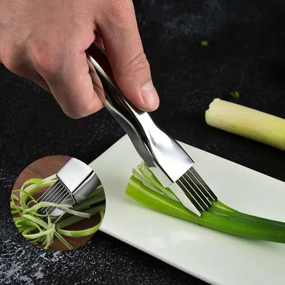 ( Konletj )™ -Rebanador Picador Manual De Verdura:  ¡Corta y Pica en Segundos!