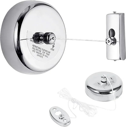 (Keeb )™ -Tendedero Retráctil :Optimiza tu Espacio con un Diseño Retráctil