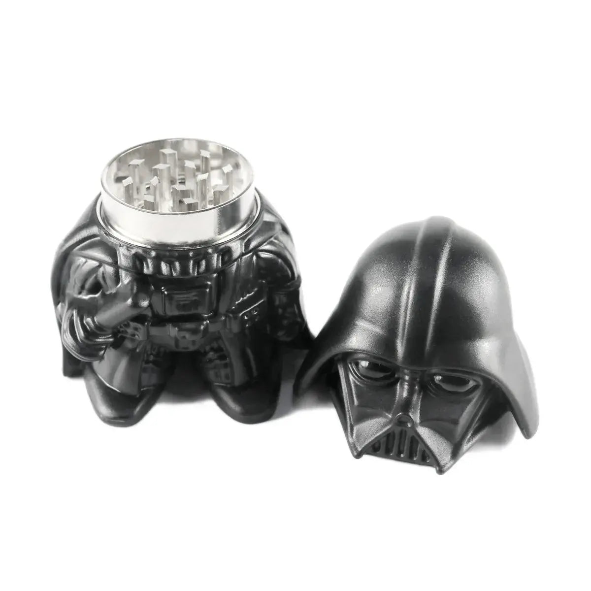 ( Formax)™ -Rascador Grinder Metal Con Diseño De Darth Vader : El Grinder de los Verdaderos Fans de Star Wars