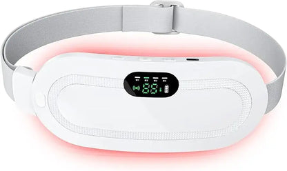 ( Qinlorgo)™ -Masajeador Banda Cólicos Cinturón :Alivio Instantáneo para Dolores Menstruales y Lumbares