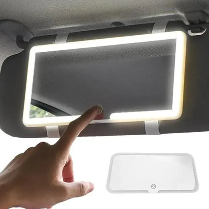 ( Vanity)™ -Espejo Para Carro De Maquillaje Luz Led : Ilumina Tu Belleza, Incluso en Movimiento