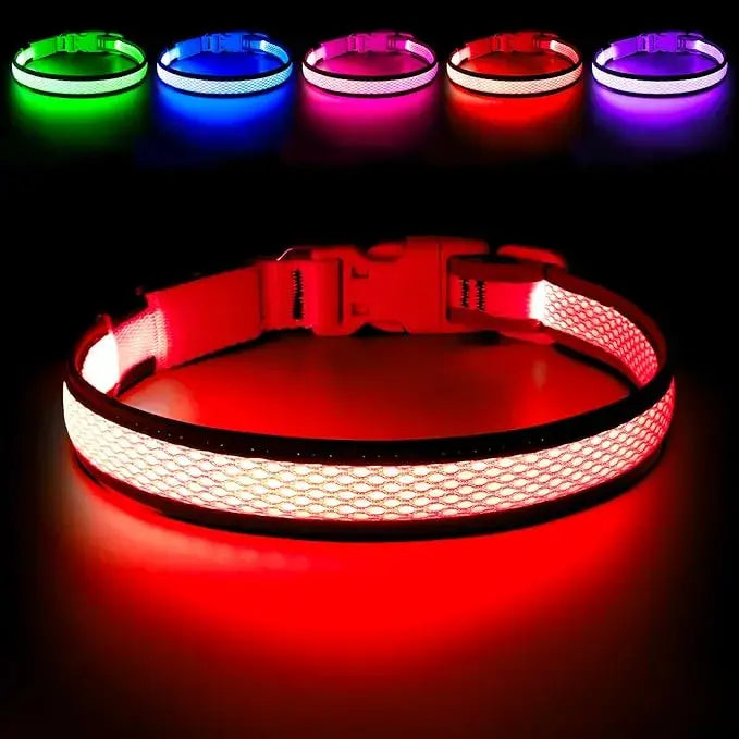 ( seen )™ -Collar Led Para Mascotas: ¡No pierdas de vista a tu mejor amigo!