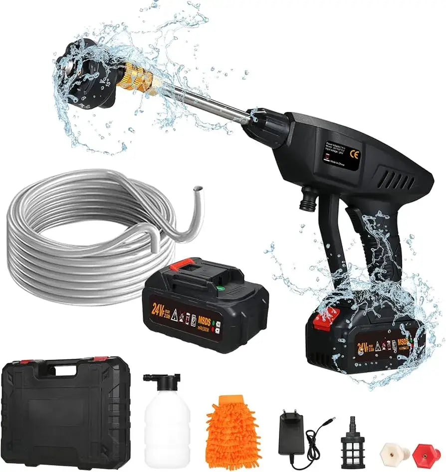 ( Lechnical)™ -Hidro lavadora Pistola Inalámbrica : Potencia Inalámbrica para una Limpieza Impecable