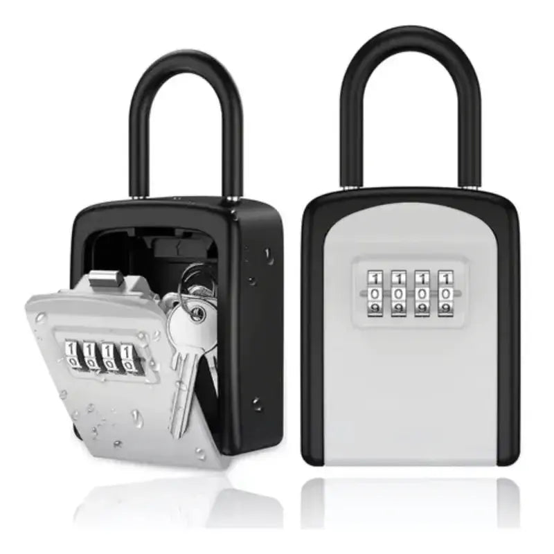 ( floz )™ -Candado De 4 Digitos Para Guardar Llaves : ¡Olvídate de esconder llaves en lugares inseguros!