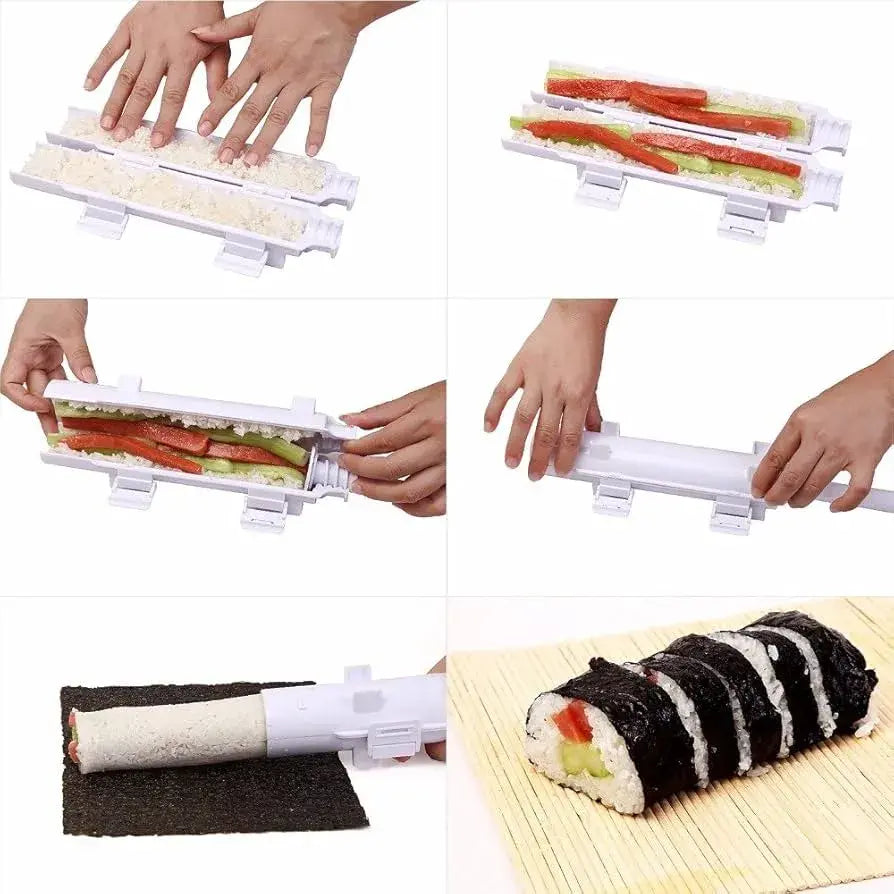 ( Pvieked )™ -Maquina Para Hacer Sushi:  ¡Sushi Perfecto en Casa!