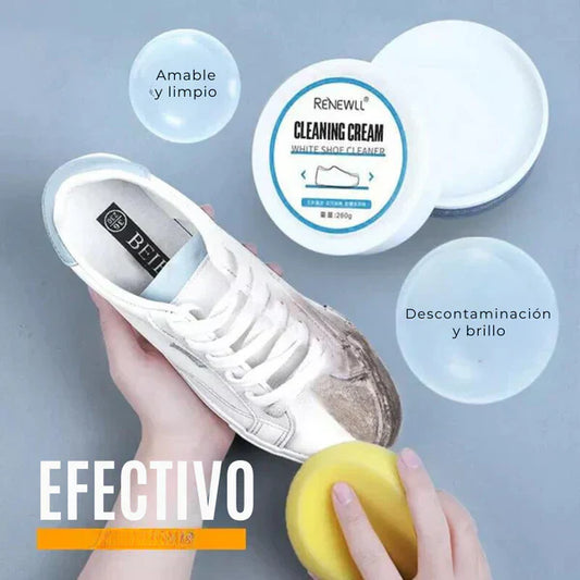 CleanPro - Crema limpiadora de zapatos: Limpia y cuida tus zapatos