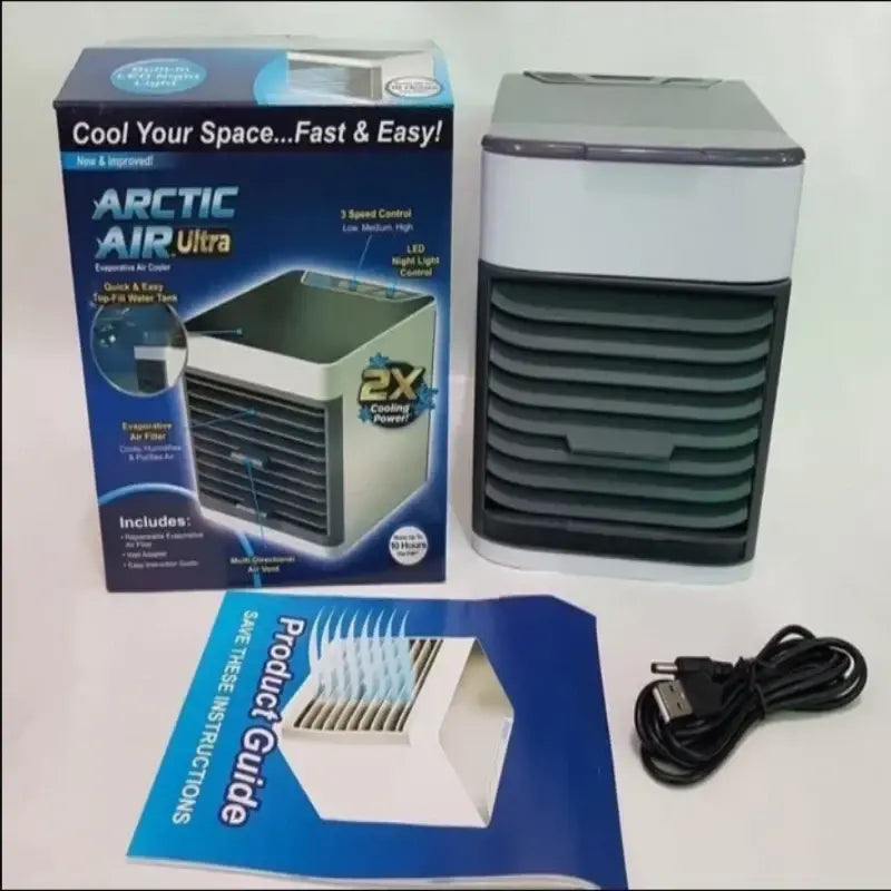(Arctic Air)™ -Mini Aire Acondicionado Humificador: Enfría el ambiente en segundos