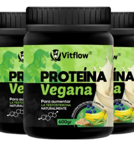 ( vitaflow)™ -Proteína vegana : Fórmula 100% Vegana, 0% Complicaciones