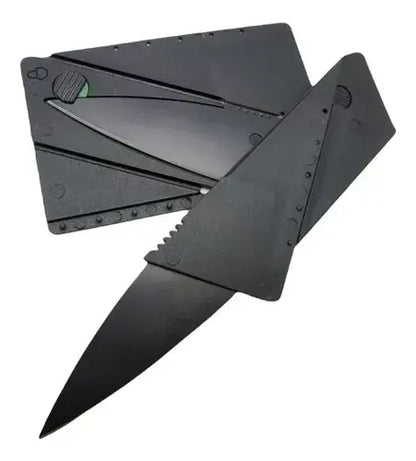 ( Allende)™ -Tarjeta Navaja Cuchillo Portatil X5 : ¡La Herramienta Secreta en Tu Billetera!
