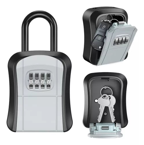 ( floz )™ -Candado De 4 Digitos Para Guardar Llaves : ¡Olvídate de esconder llaves en lugares inseguros!