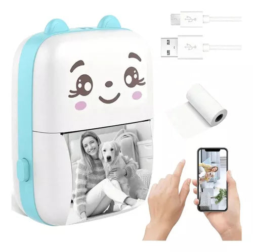 ( Insanto)™ -Mini Impresora Portatil Termica:  Imprime Desde tu Celular en Segundos