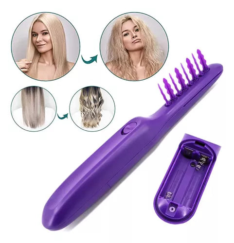 (Serlium)™ -Cepillo Desenredador Con Electrodos : Cepillo Desenredador Con Electrodos