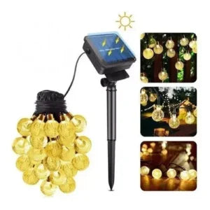 ( EXF )™ -Alambre 200 Led Solar: Ilumina tus Noches