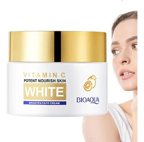 ( Bioaqua )™ -Crema Blanqueadora Rejuvenecedora  : ¡Despídete de las Manchas y Opacidad!