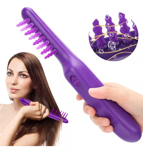 (Serlium)™ -Cepillo Desenredador Con Electrodos : Cepillo Desenredador Con Electrodos