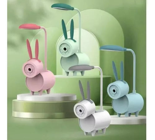 ( TM)™ -Mini Lampara Con Sacapunta: Tu Nuevo Compañero De Escritorio