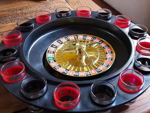 ( EVTS)™ -Juego Ruleta Juego De Mesa Shots Drinker: ¡La Fiesta Nunca Fue Tan Divertida!