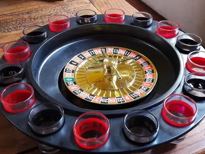 ( EVTS)™ -Juego Ruleta Juego De Mesa Shots Drinker: ¡La Fiesta Nunca Fue Tan Divertida!