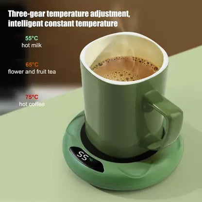 ( Llazsybz)™ -Calentador De Vasos Eléctrico: ¡Bebidas Calientes por Más Tiempo!