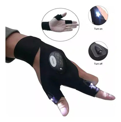 (REFUN)™ -Guante Linterna Luz Led : ¡Ilumina Donde y Cuando Lo Necesites!