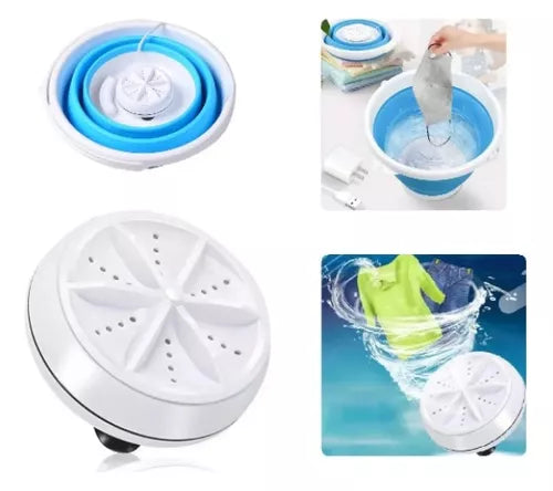 (Danisse™ -Mini Turbina Ultrasonica Portatil Lavado: ¡Limpieza Eficiente en Cualquier Lugar!