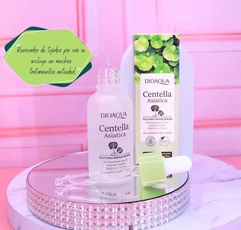 ( Bioaqua )™ -Suero Reparador De Centella Asiática:  Piel Radiante al Instante