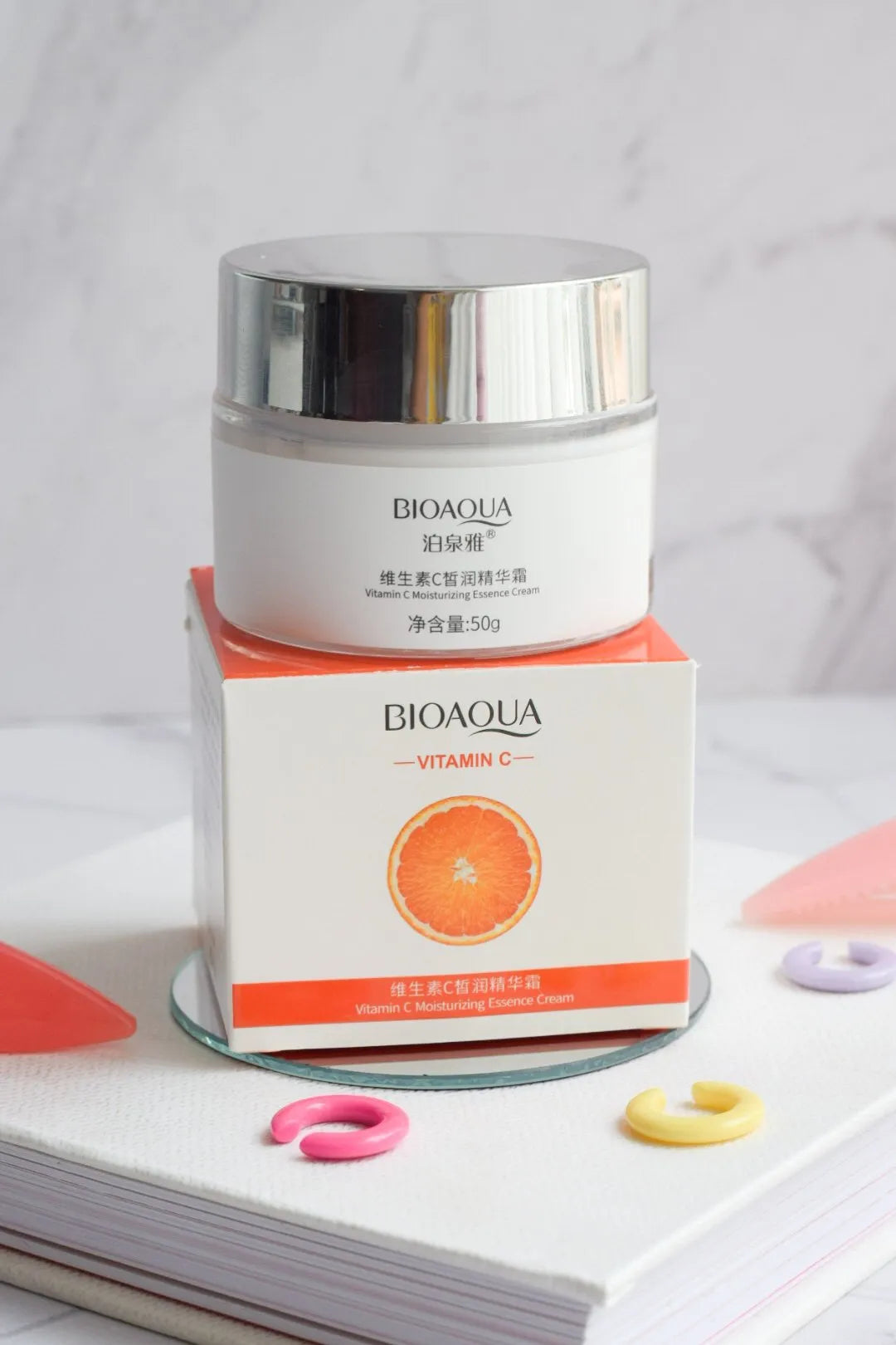 ( Bioaqua )™ -Crema Vitamina C Antioxidante: Ilumina Tu Rostro al Instante