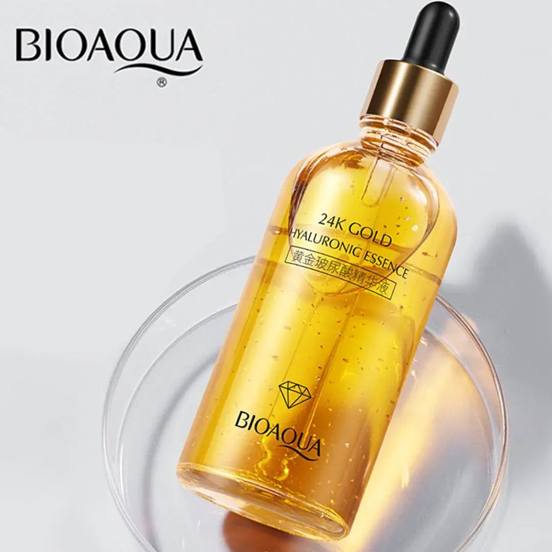 ( Bioaqua )™ -Serum 24k : Oro 24K: Luminosidad Instantánea