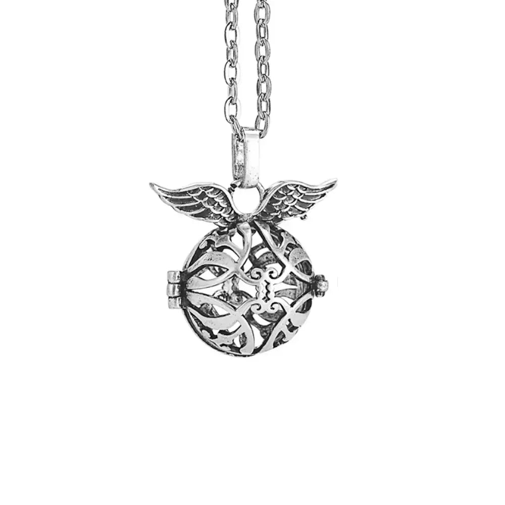 ( floz )™ -Collar Llamador De Ángel Estrella Tribal : Conexión Espiritual y Protección Personal