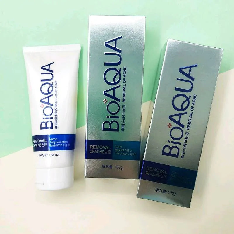 ( Bioaqua )™ -Jabon Antiacne : Control Total del Brillo Facial